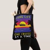 Tote Bag Bateau de croisière drôle vivant de croisière de (De près)