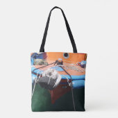 Tote Bag Bateau de pêche grec (Dos)