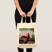 Tote Bag Bateau de rouge de canoë (Devant (produit))