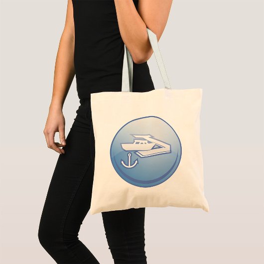 Tote Bag Bateau et Ancre Marine nautique