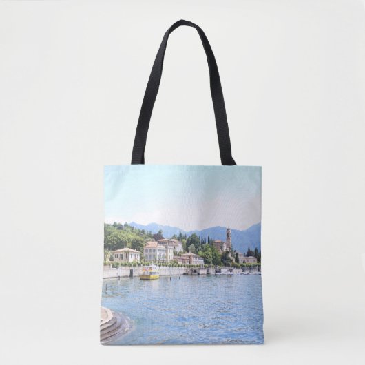 TOTE BAG BATEAU JAUNE ACCÈS PRÈS DU BÂTIMENT (Devant)