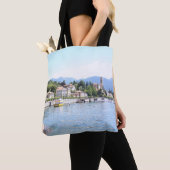 TOTE BAG BATEAU JAUNE ACCÈS PRÈS DU BÂTIMENT (De près)