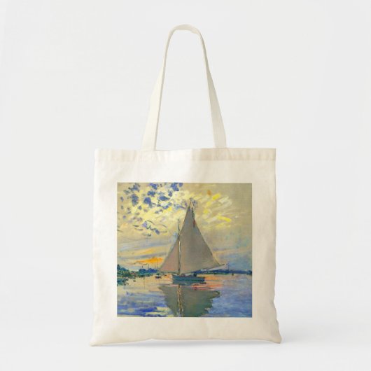 Tote Bag Bateau Monet au Petit-Gennevilliers (Devant)