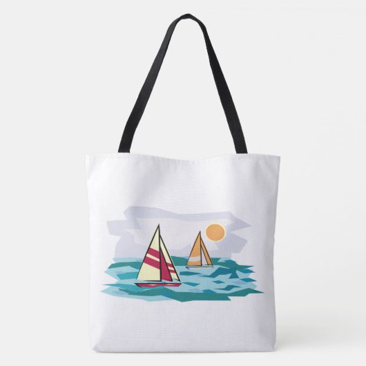 Tote Bag Bateaux (Dos)