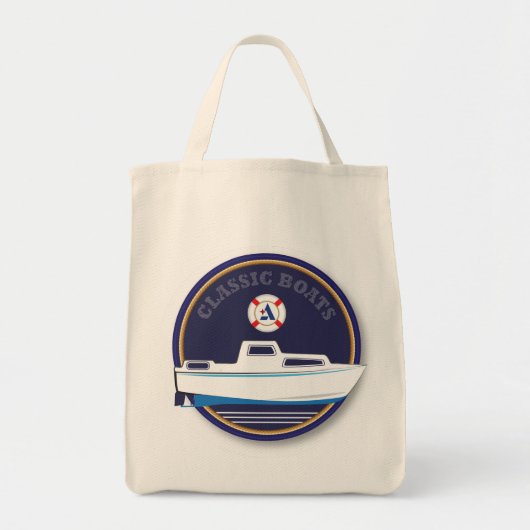 Tote Bag bateaux classiques - Albin (Devant)