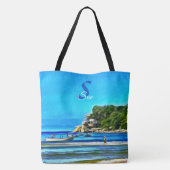 Tote Bag Bateaux de pêche Mismaloya 0346 (Dos)