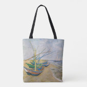 Tote Bag Bateaux de pêche | Vincent van Gogh (Dos)
