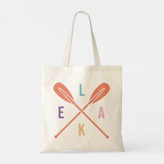 Tote Bag Bateaux du lac (Dos)