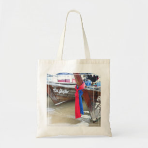 Tote Bag Bateaux sur les îles de phi de phi de la plage ,