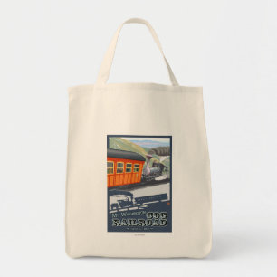 Tote Bag Bâti Washington, nouveau chemin de fer de