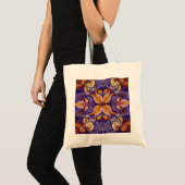 Tote Bag Batik Purple (Devant (produit))