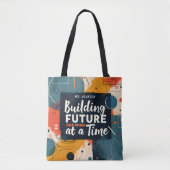 Tote Bag Bâtiment Abstrait géométrique Futur Cadeau de l'en (Devant)