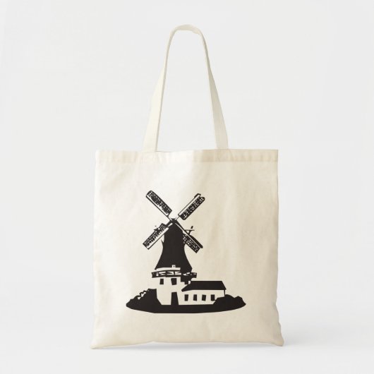 Tote Bag Bâtiment de moulin à vent (Devant)