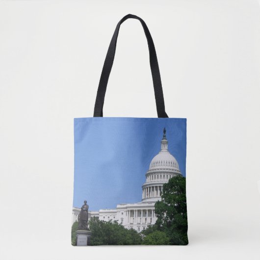 Tote Bag Bâtiment du Capitole à Washington DC (Devant)