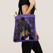 TOTE BAG BÂTIMENT STEAMPUNK (De près)