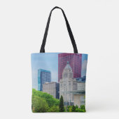 Tote Bag Bâtiments À Chicago (Dos)