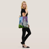 Tote Bag Bâtiments À Chicago (Sur le modèle)