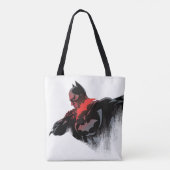 Tote Bag Batman Batarang cramoisi (Dos)