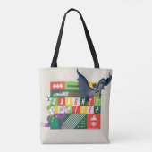 Tote Bag Batman contre Joker "Naughty or Nice" (Dos)
