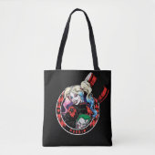 Tote Bag Batman | Harley Quinn Winking With Mallet (Devant)