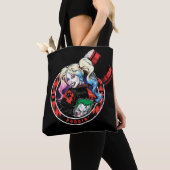 Tote Bag Batman | Harley Quinn Winking With Mallet (De près)