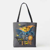 Tote Bag Batman | Logo inspiré d'Halloween (Dos)