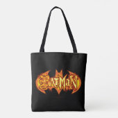 Tote Bag Batman | Logo saisonnier orange (Dos)
