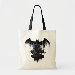 Tote Bag Batman perché sur un pilier
