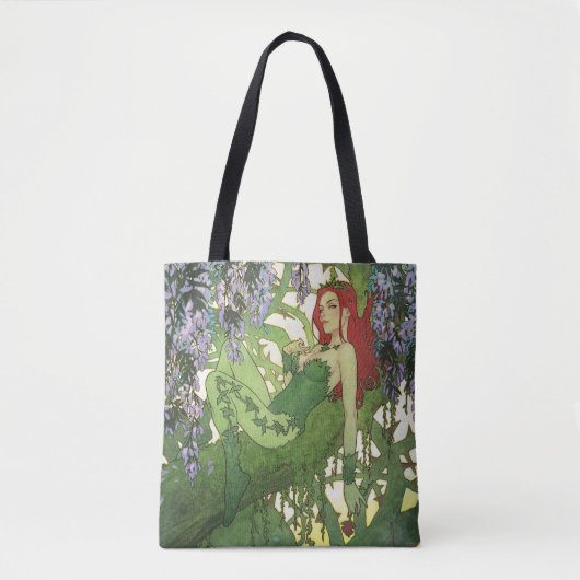 Tote Bag Batman Rebirth Poison Ivy Cover Illustration (Devant)