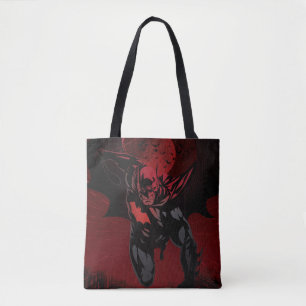 Tote Bag Batman Saut Cramoisi