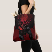 Tote Bag Batman Saut Cramoisi (De près)