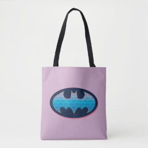 Tote Bag Batman   Symbole rose et bleu
