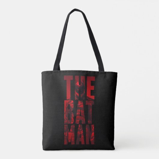 Tote Bag Batman Typography Cutout (Dos)