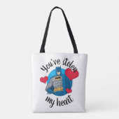 Tote Bag Batman Valentine | Vous avez volé mon coeur (Dos)