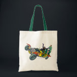Tote Bag Batman Villages À Jokermobile<br><div class="desc">Batman TV Series (1966)</div>