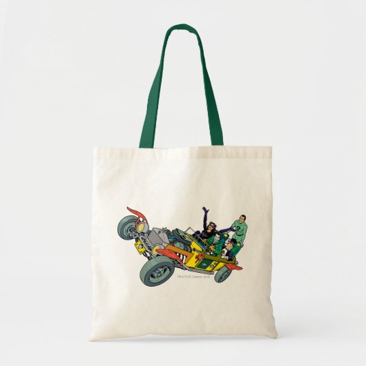 Tote Bag Batman Villages À Jokermobile (Devant)