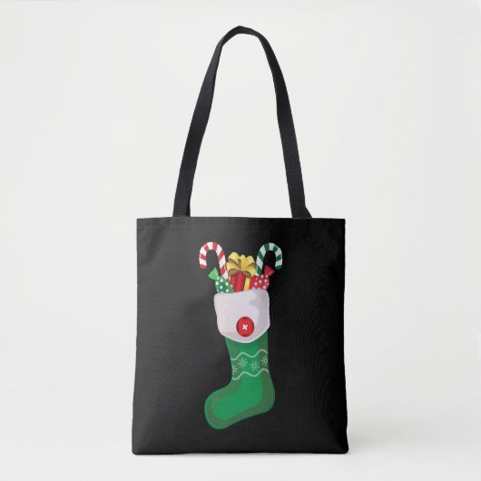 Tote Bag Bâton du Christ vert (Devant)