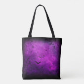 Tote Bag Bats and Swirls (Dos)