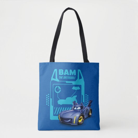 Tote Bag Batwheel™ Bam - Batmobile (Devant)