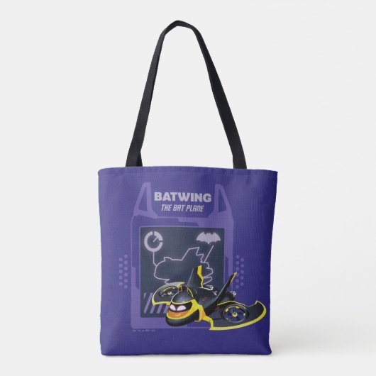 Tote Bag Batwheel™ Batwing - Plan De Batterie (Dos)