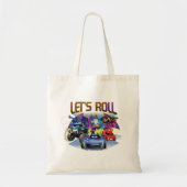 Tote Bag Batwheel™ Team - Let's Roll (Devant)