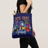 Tote Bag Batwheel™ Team - Let's Roll (De près)
