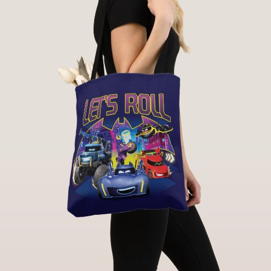 Tote Bag Batwheel™ Team - Let's Roll (De près)