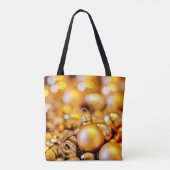 Tote Bag Baubles or Rose de Noël (Dos)