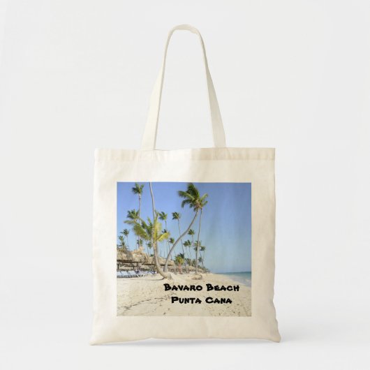 Tote Bag Bavaro Beach sur l'île de Punta Cana (Devant)