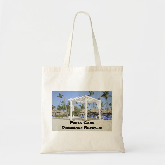 Tote Bag Bavaro Beach sur l'île de Punta Cana (Devant)