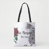 Tote Bag Be Brave Women Hoodie (Devant)