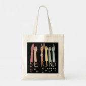 Tote Bag Be enfant Sign Braille Language Visually Impaired (Dos)
