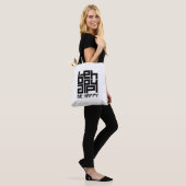 Tote Bag Be happy (Sur le modèle)