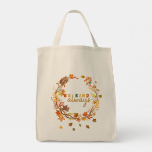 Tote Bag Be Kind Always Women Men Kids Letter Motivation